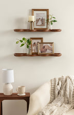 Alezar Wood Shelf Set