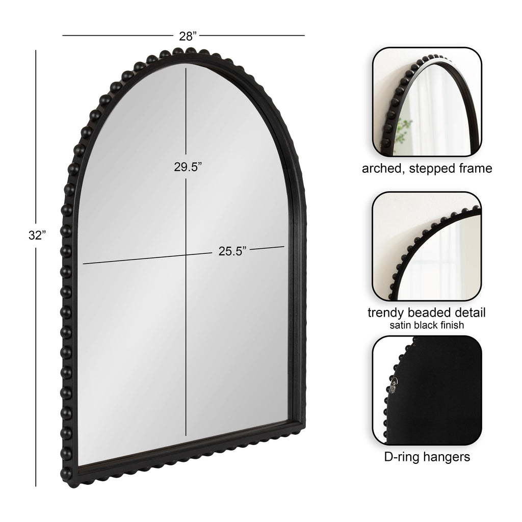 Beadbrook Arched Wall Mirror