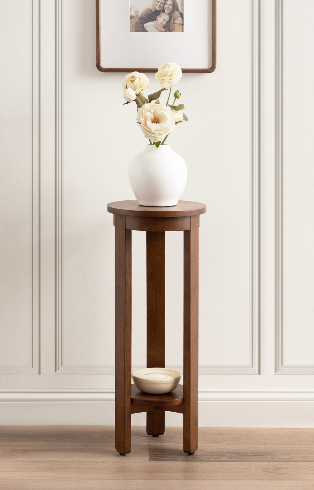 Foxford Round Wood Side Table
