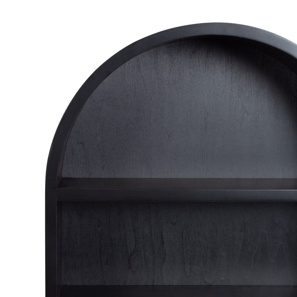Hutton Wood Capsule Wall Shelf