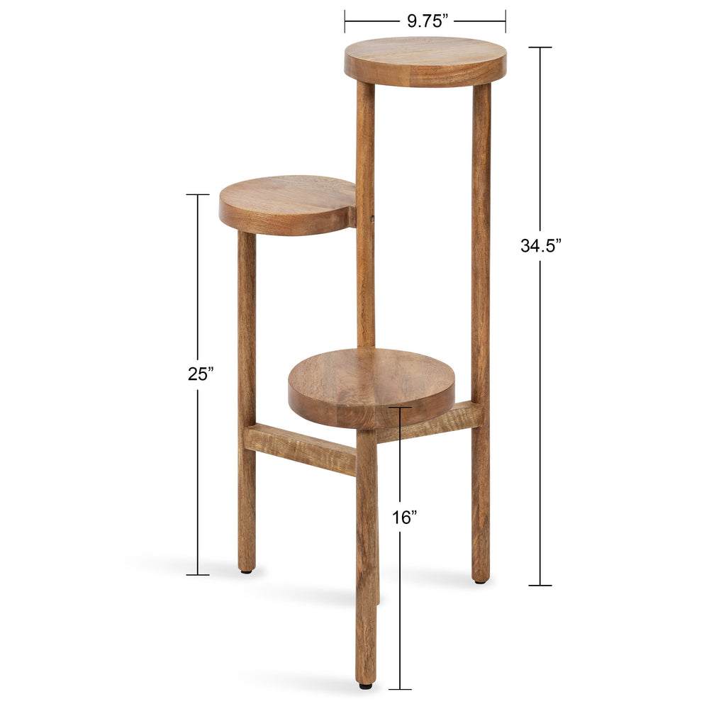Fitley Wooden Plant Stand