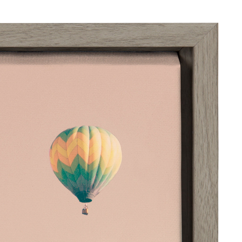Sylvie A Little Patience Framed Canvas by Caroline Mint