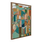Sylvie Stardust Chords Framed Canvas by Leah Nadeau