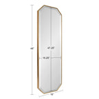Rhodes Octagon Framed Wall Mirror