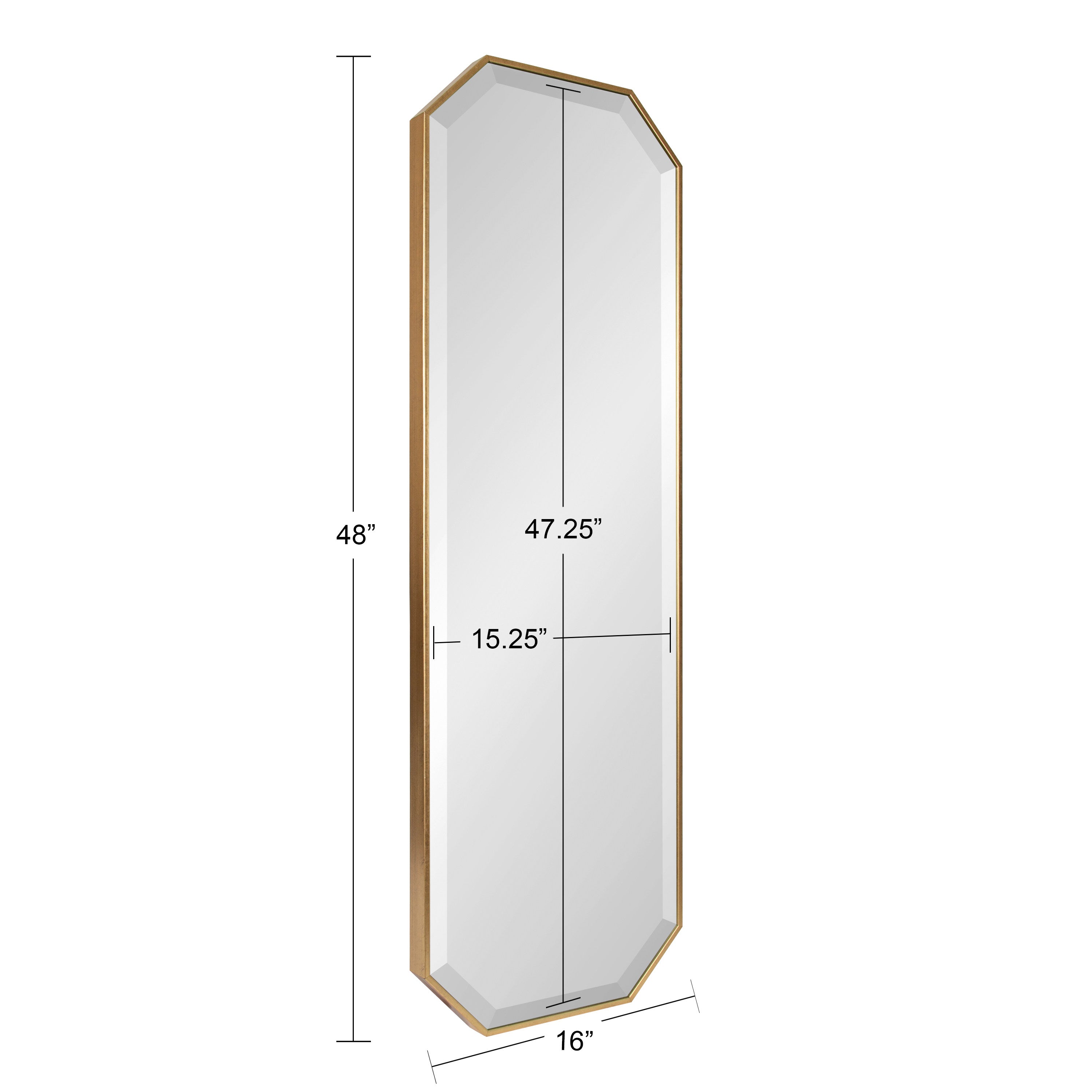 Rhodes Octagon Framed Wall Mirror