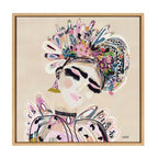 Sylvie LuLu Framed Canvas by Inkheart Designs