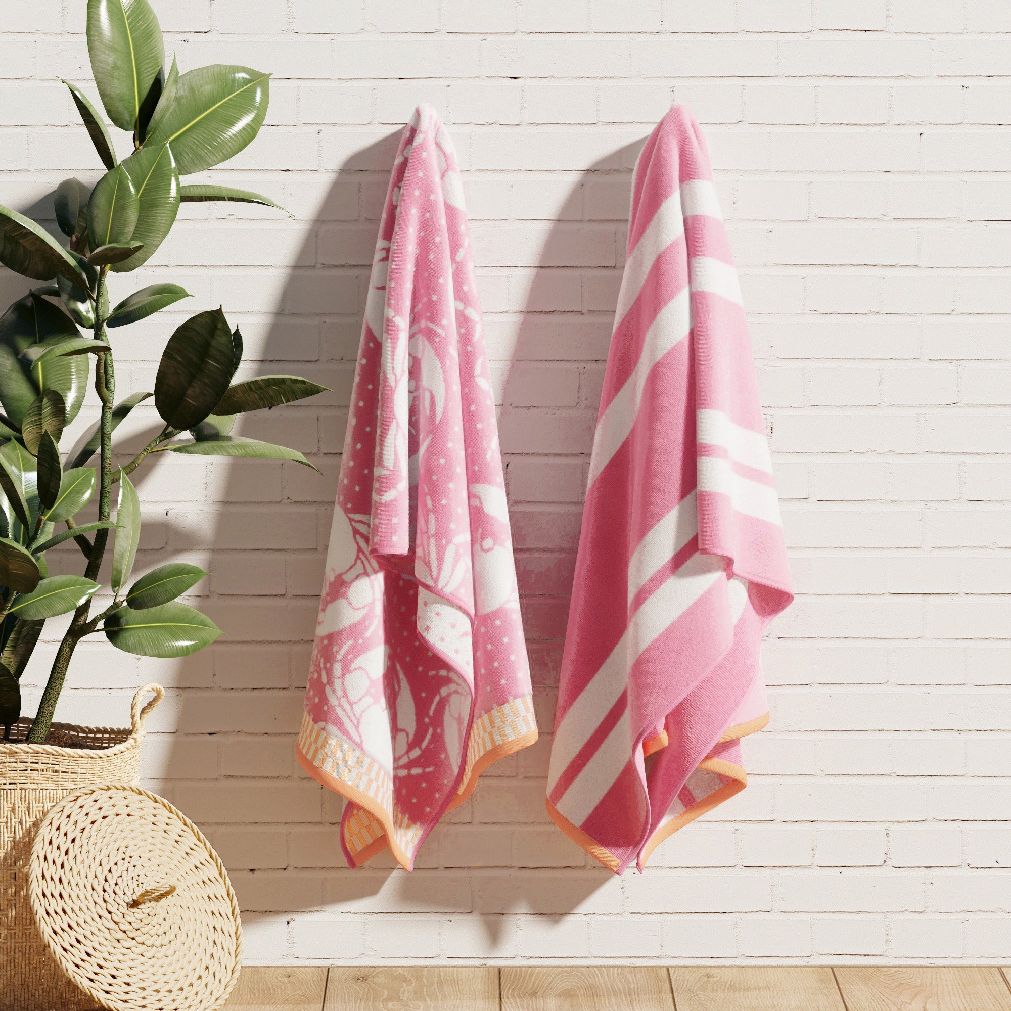 Cotton Velour Beach Towel - Maui Collection