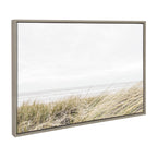 Sylvie East Beach Framed Canvas by Amy Peterson Art Studio