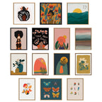 Sylvie Stillness Framed Canvas by Oris Eddu