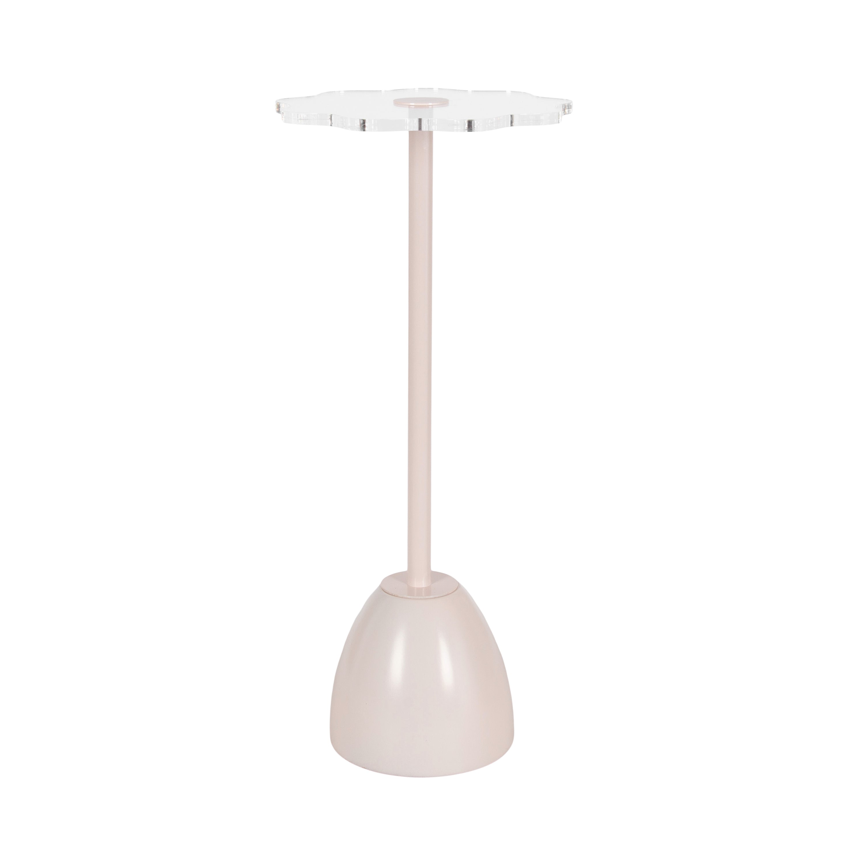 Acari Scalloped Drink Table