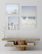 Sylvie Waves Crashing Framed Canvas Set by Caroline Mint
