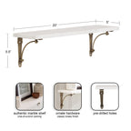 Hatley Marble Wall Shelf