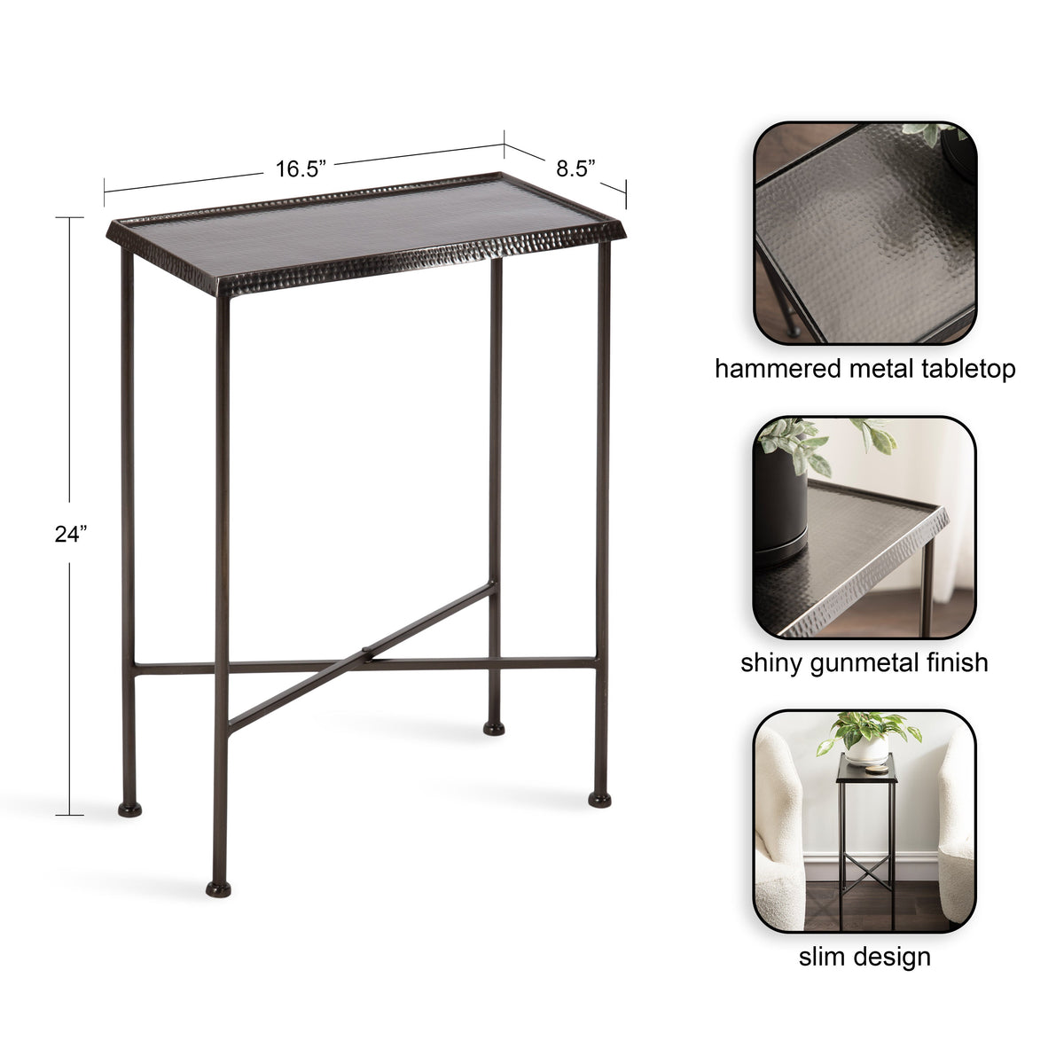 Sanzo Slim Side Table