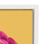 Sylvie Bright Peony Framed Canvas by Maria Filar
