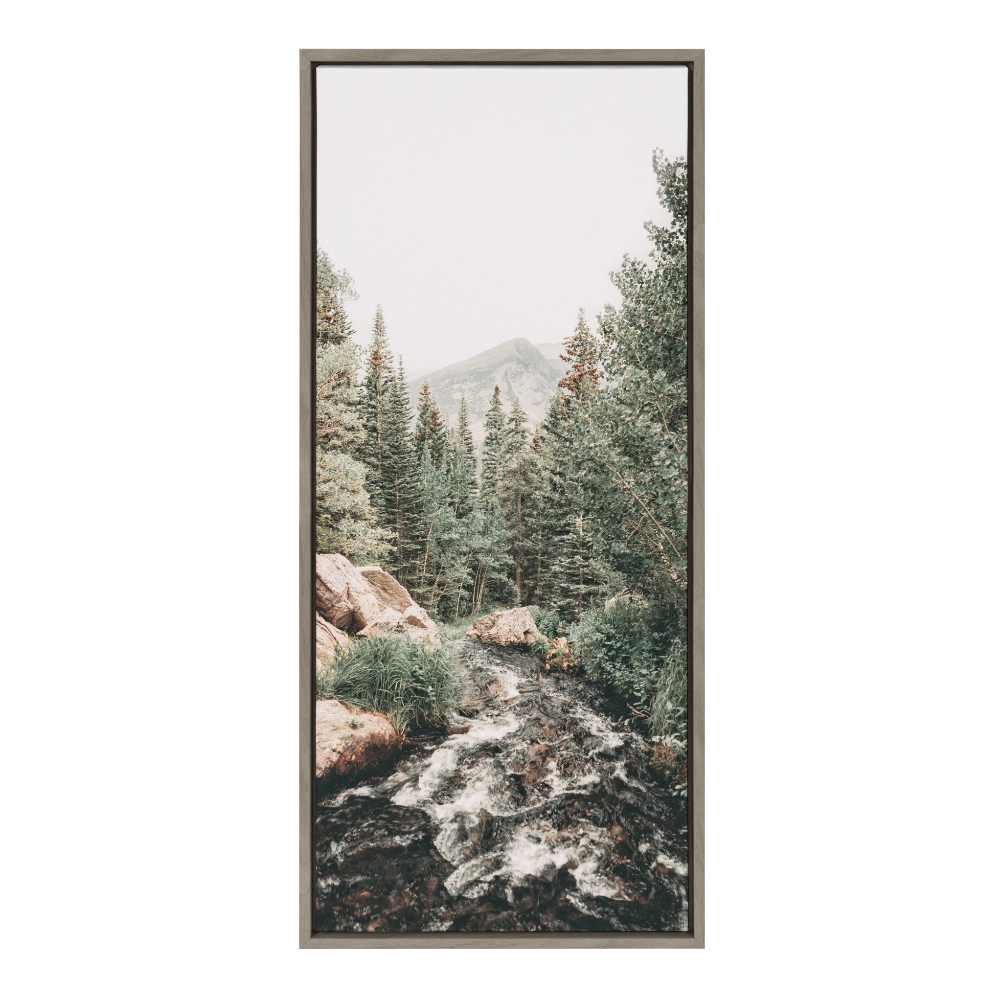 Sylvie Meet Me Here Framed Canvas by Alicia Abla