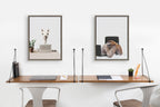 Sylvie Sam Director of Shipping Framed Canvas by The Creative Bunch Studio