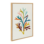 Sylvie Sea Plant and Ocean Treasures Framed Canvas Set by Alicia Schultz