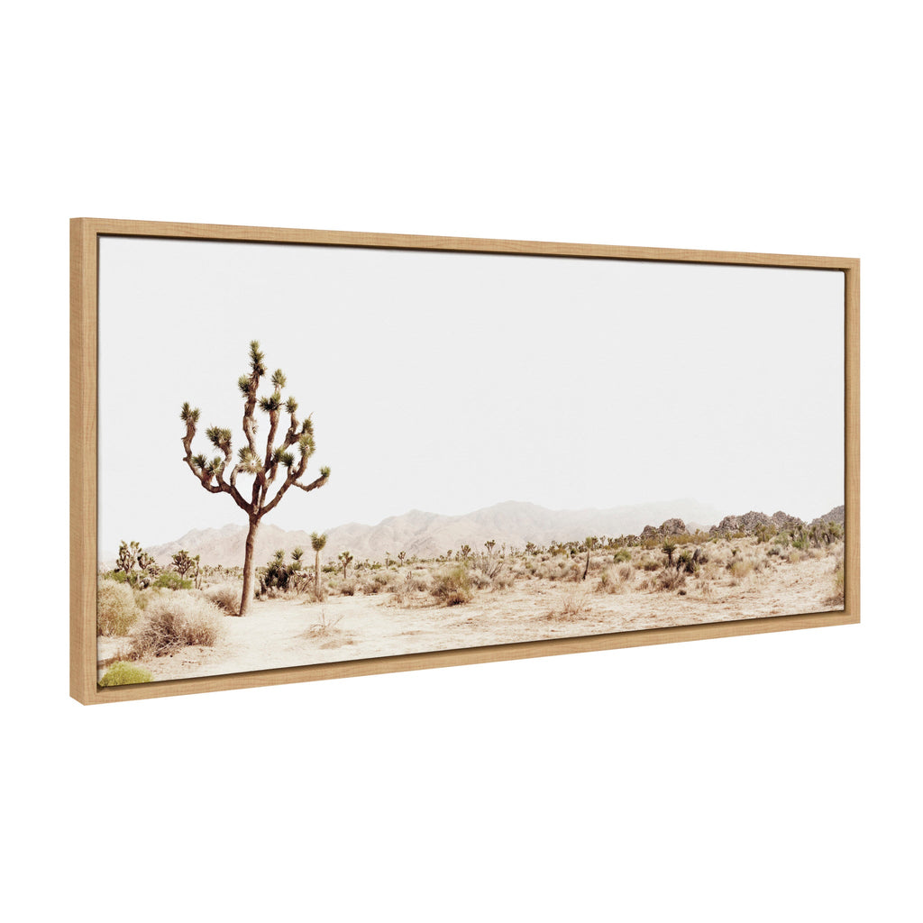 Sylvie Lone Joshua Tree Framed Canvas by Amy Peterson Art Studio