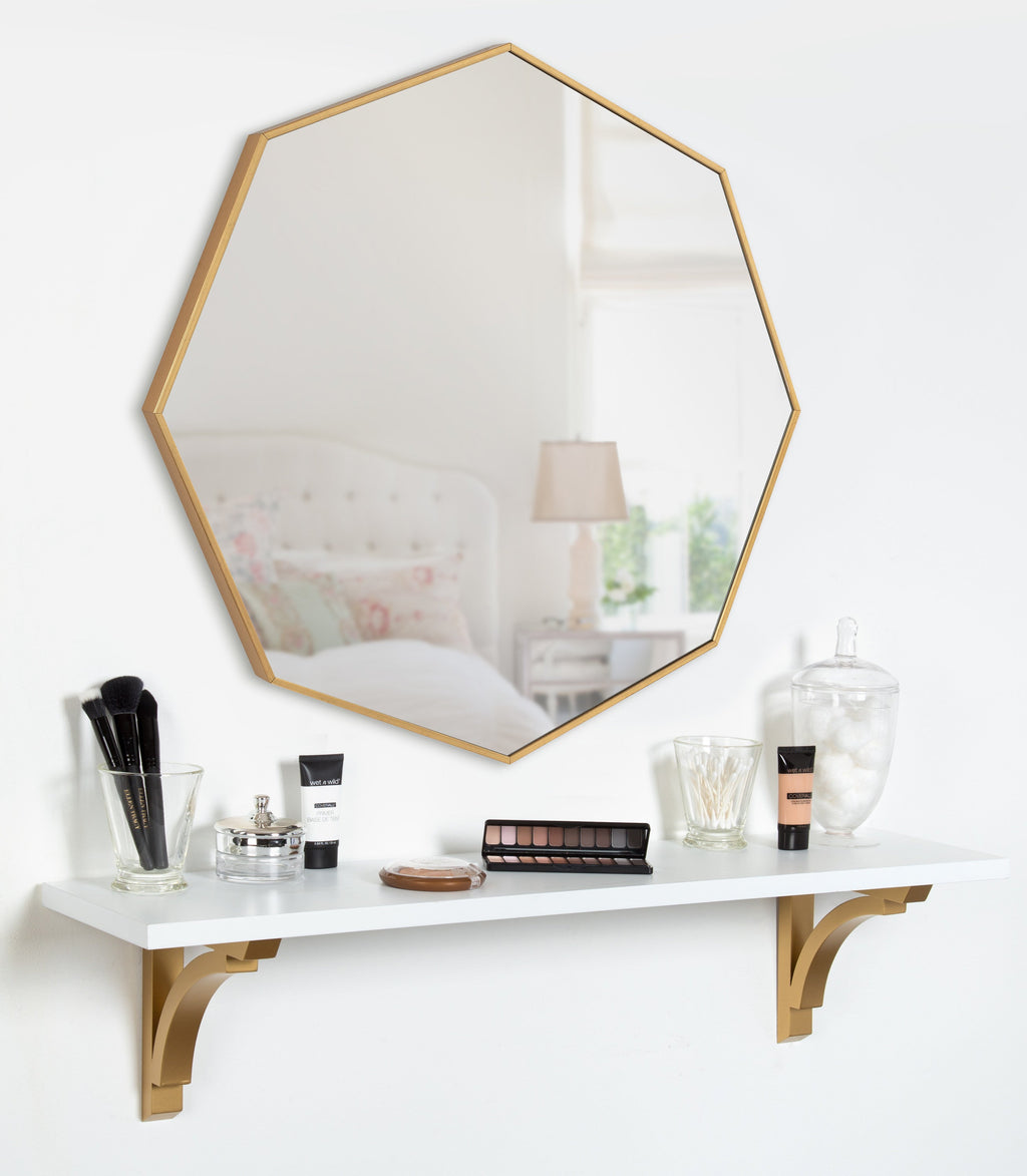 Rhodes Modern Octagon Mirror