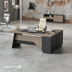 Linton · Modern L-Shaped Executive Desk