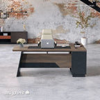 Linton · Modern L-Shaped Executive Desk