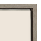 Sylvie Indigo Morning View Framed Canvas by Hannah Beisang