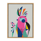 Sylvie Galah Framed Canvas by Rachel Lee of My Dream Wall