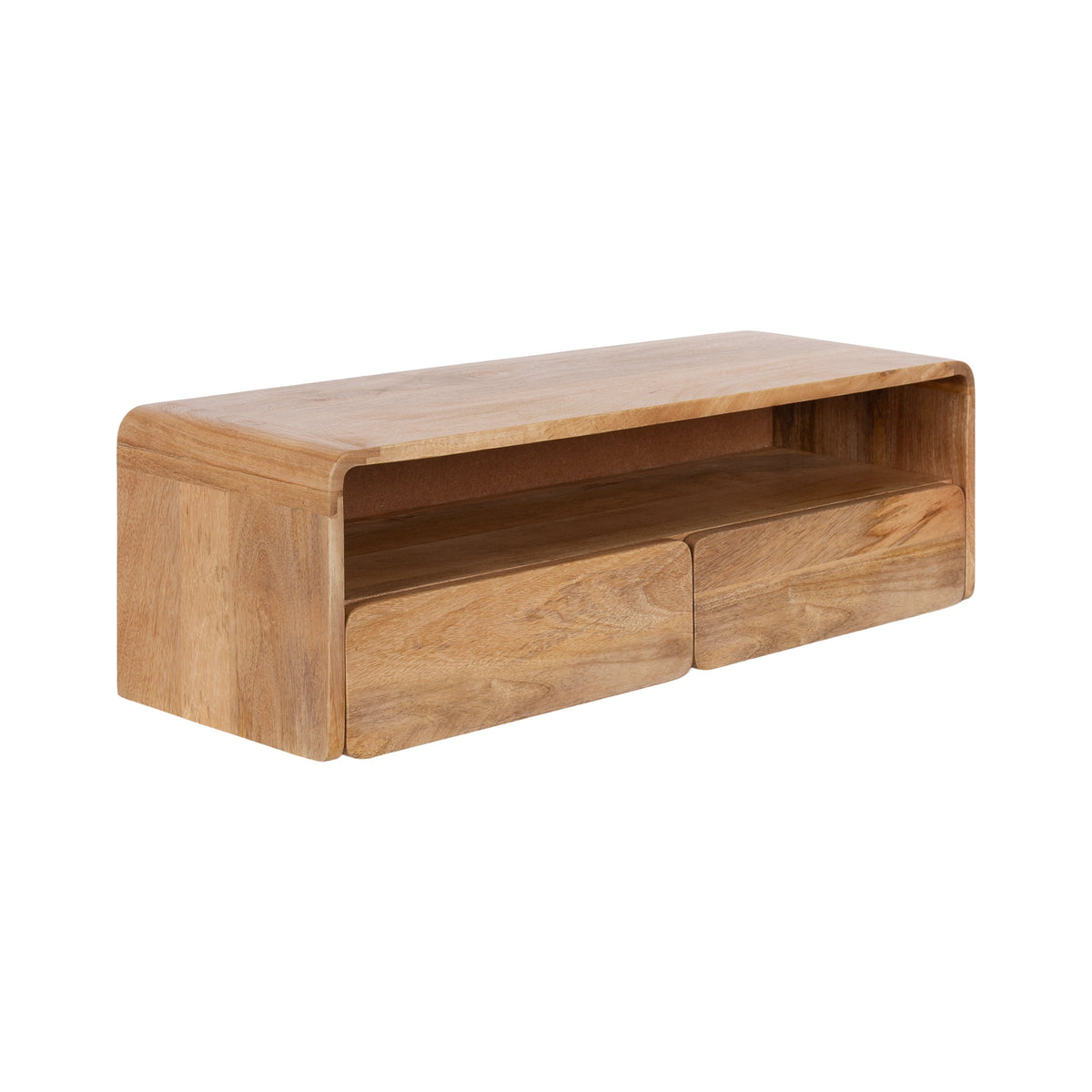Kato Wood Floating Console Table
