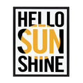 Sylvie Hello Sunshine Framed Canvas By Rocket Jack