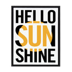 Sylvie Hello Sunshine Framed Canvas By Rocket Jack