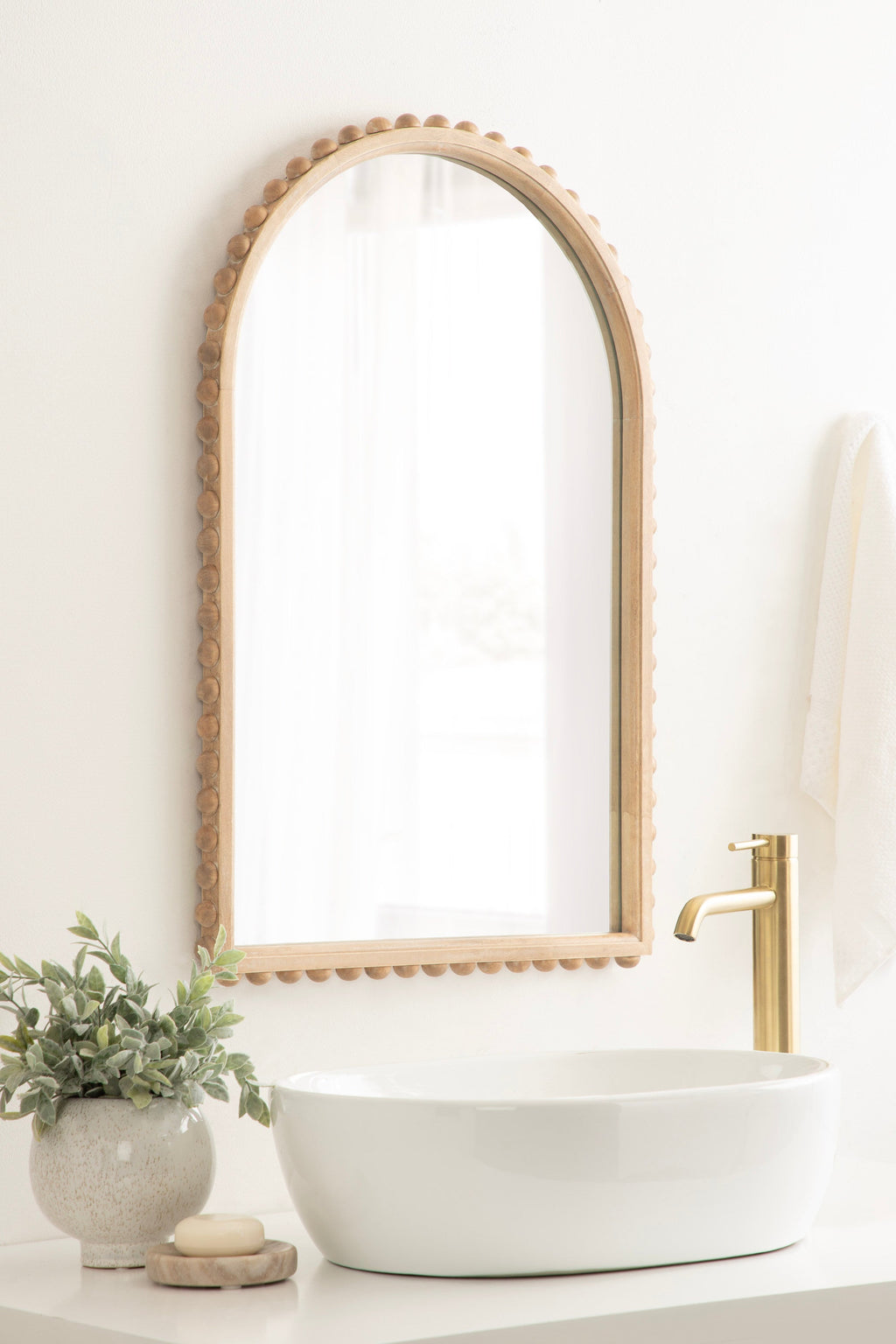 Beadbrook Arched Wall Mirror