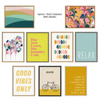Sylvie Always an Adventure Framed Canvas by Apricot and Birch