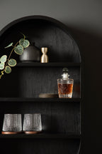 Hutton Wood Capsule Wall Shelf