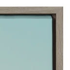 Sylvie A Trio of Palm Trees Framed Canvas by Laura Evans