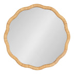 Rahfy Scallop Framed Wall Mirror
