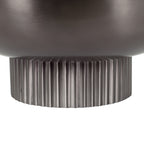 Rooks Ribbed Metal Bowl