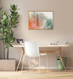 Sylvie Red Hot Summer Framed Canvas by Alicia Bock