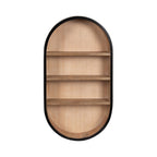 Hutton Wood Capsule Wall Shelf