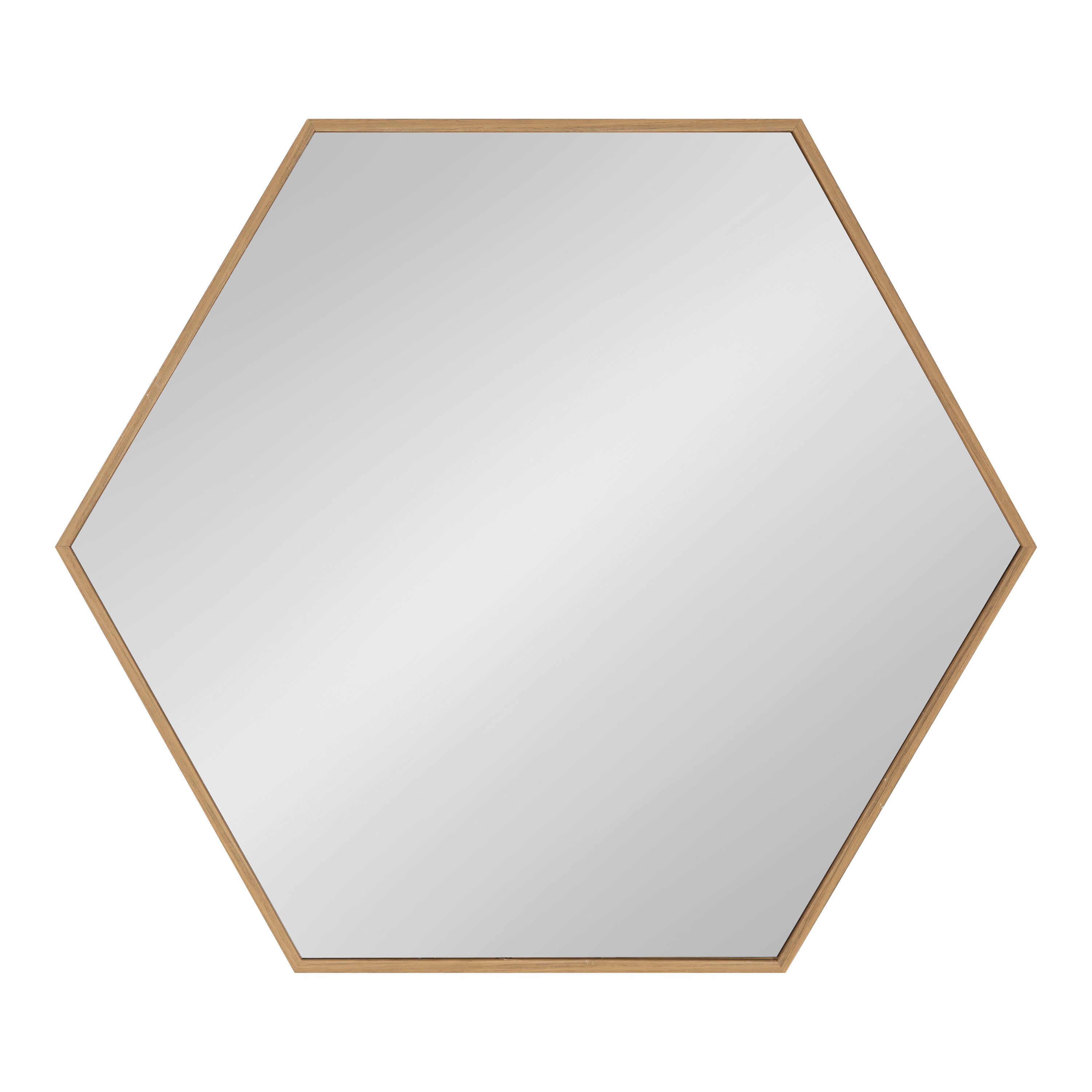 Rhodes Framed Hexagon Wall Mirror