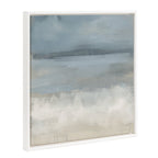 Sylvie The Blues Framed Canvas by Mary Sparrow