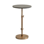 Engles Adjustable Marble Table and Plant Stand
