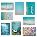 Sylvie Maui Black Sand Beach 1 Framed Canvas by Rachel Bolgov