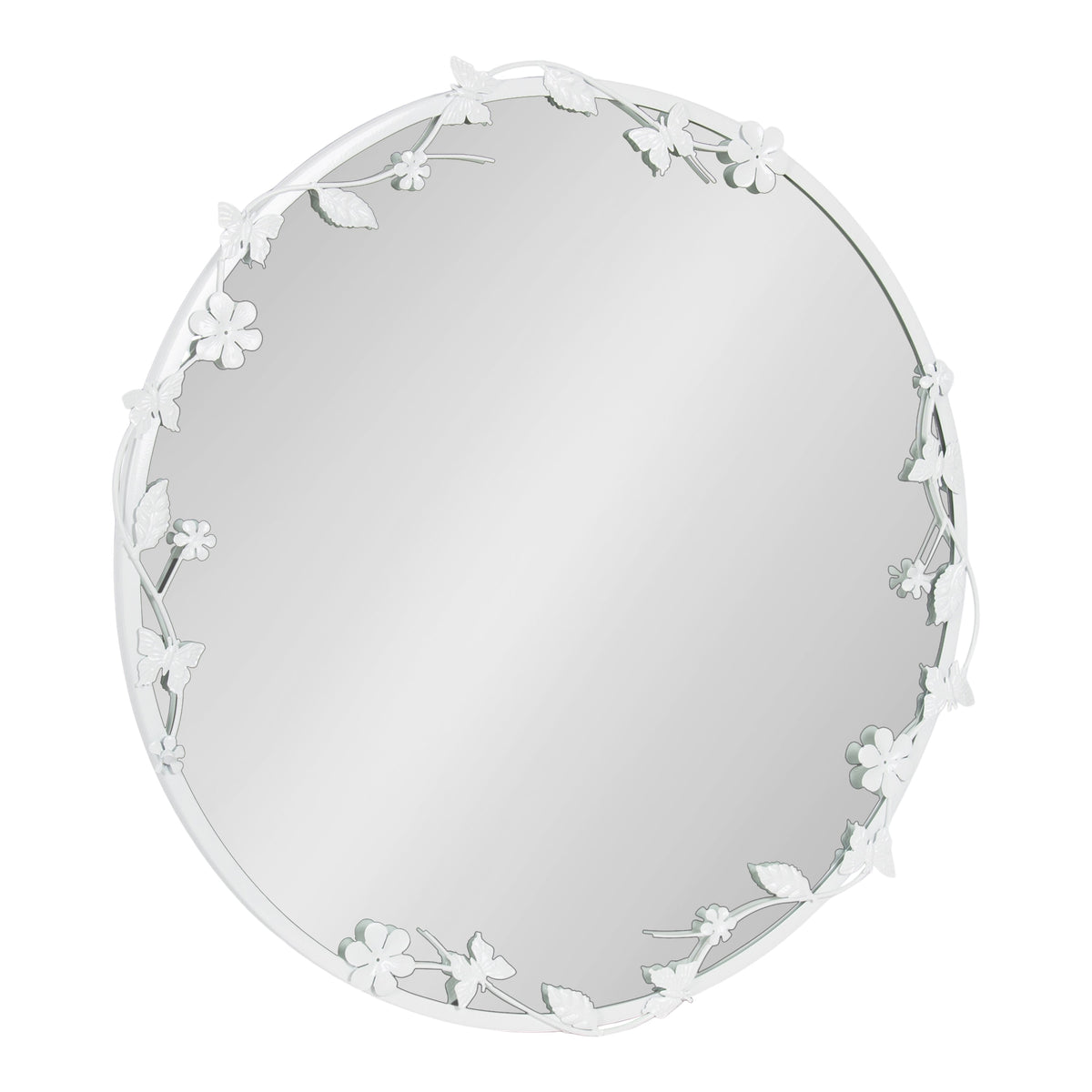 Rosella Floral Wall Mirror Metal
