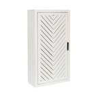 Mezzeta Tall Wood Bath Cabinet