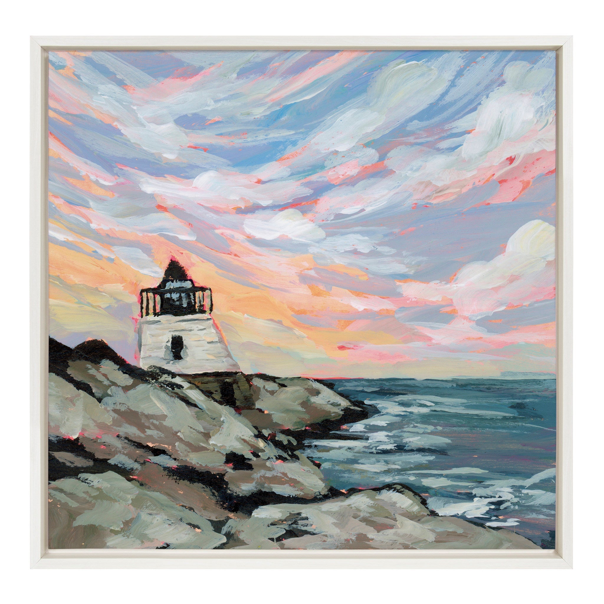 Sylvie Rhode Island Framed Canvas by Emily Kenney