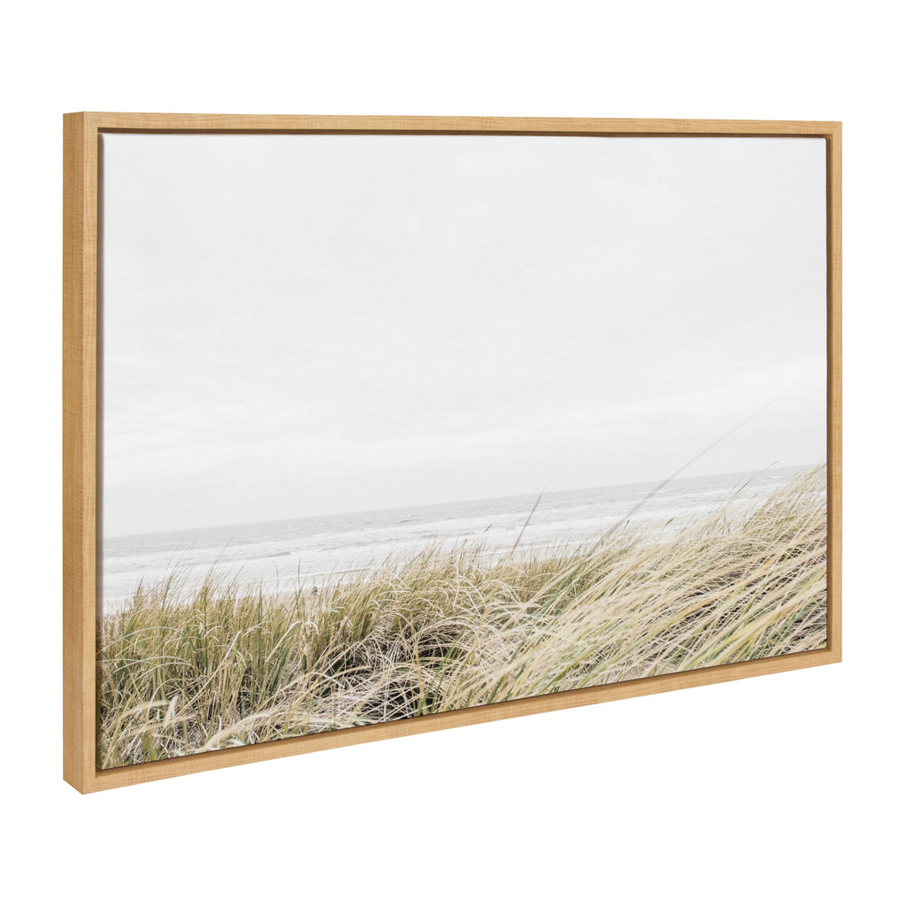Sylvie East Beach Framed Canvas by Amy Peterson Art Studio