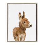Sylvie Animal Studio Burro Framed Canvas by Amy Peterson Art Studio
