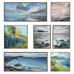 Sylvie The Tide Waits for No Man Framed Canvas by Nel Whatmore