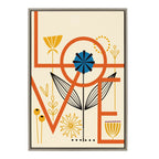 Sylvie Love Framed Canvas by Amber Leaders Designs
