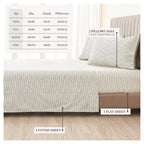 Striped Sheet Set - Evette Collection